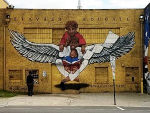 Untitled mural, photo from Atlanta Cap Murals