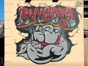 Untitled mural, photo from Atlanta Cap Murals