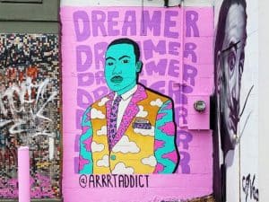 Untitled mural, photo from Atlanta Cap Murals