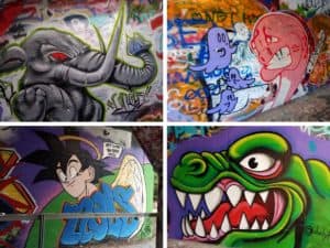 Untitled mural, photo from Atlanta Cap Murals