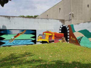 Untitled mural, photo from Atlanta Cap Murals