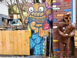 Untitled mural, photo from Atlanta Cap Murals
