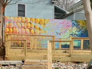 Untitled mural, photo from Atlanta Cap Murals