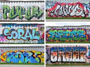 Untitled mural, photo from Atlanta Cap Murals