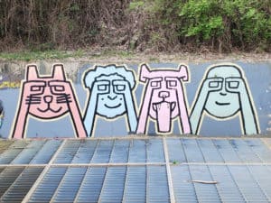 Untitled mural, photo from Atlanta Cap Murals