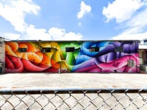 Untitled mural, photo from Atlanta Cap Murals