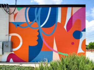 Untitled mural, photo from Atlanta Cap Murals