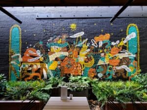 Untitled mural, photo from Atlanta Cap Murals