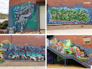 Untitled mural, photo from Atlanta Cap Murals