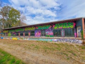 Untitled mural, photo from Atlanta Cap Murals