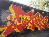 TARES<br/>2017 - 2021<br/><span style= "font-size: 6pt">33.765691826585424, -84.34956800931788</span> Graffiti formerly in Little Five Points Atlanta by TARES