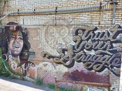 Trust Your Struggle<br/>? - 2022<br/><span style= "font-size: 6pt">33.76480591885596,-84.3504132281272</span> Street Art Mural formerly in Little Five Points Atlanta by Trust Your Struggle featuring the words "trust your struggle"