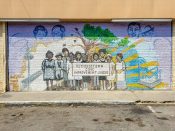 Now & Sioux Murals<br/>2011? - 2026<br/><span style= "font-size: 6pt">33.75261770911284, -84.34969783031063</span> Mural by Now & Sioux Murals in Reynoldstown Atlanta featuring the Reynoldstown Civic Improvement League