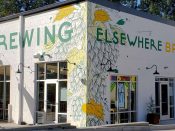 Angie Jerez<br/>2020 - 2025<br/><span style= "font-size: 6pt">33.72520274619614, -84.37758453243688</span> Street Art Mural formerly in Grant Park Atlanta by Angie Jerez featuring hops