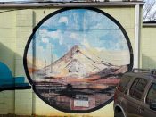 Nanook<br/>2013 - 2023<br/><span style= "font-size: 6pt">33.75929054178475, -84.30392859795253</span> Street Art Mural formerly in Oakhurst Atlanta by Nanook featuring a mountain