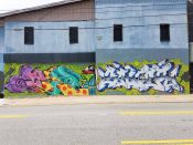 Dr. Dax (Dax Rudnak) and SAVER<br/>2017 - 2022<br/><span style= "font-size: 6pt">33.75192677372259,-84.36992119532073</span> Graffiti formerly in Old Fourth Ward Atlanta by Dr. Dax (Dax Rudnak) and SAVER featuring Da Lizard