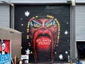 Patricia Hernandez<br/>2022 - 2023<br/><span style= "font-size: 6pt">33.75920208603101, -84.32852291914728</span> Street Art Mural formerly in Kirkwood Atlanta by Patricia Hernandez featuring "The Atlanta Opera"