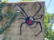 Classy Streetz<br/>2022 - 2023<br/><span style= "font-size: 6pt">33.74012003832706, -84.39446963774932</span> Street Art Mural formerly in Mechanicsville Atlanta by Classy Streetz featuring a spider