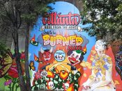 Nathan Tavel<br/>2022 - 2024<br/><span style= "font-size: 6pt">33.75192114558684, -84.36467151773945</span> Street Art Mural formerly in Cabbagetown Atlanta by Nathan Tavel featuring "Atlanta Rose from the ashes ..."