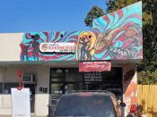 Jamal Sullivan<br/>2023 - 2025<br/><span style= "font-size: 6pt">33.741009020527564, -84.3977114520042</span> Street Art Mural formerly in Mechanicaville Atlanta by Jamal Sullivan featuring a man playing a saxophone