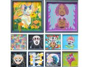 Stacks Squares Mural Project<br/>Aug 2023 - Dec 2023<br/><span style= "font-size: 6pt">33.75068351333113, -84.36811146172732</span> Street Art Murals formerly in Cabbagetown Atlanta by various artists for the Stacks Squares Mural Project