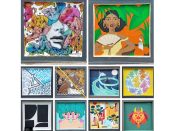 Stacks Squares Mural Project<br/>Jun 2019 - Dec 2019<br/><span style= "font-size: 6pt">33.750638184690985, -84.36810393392793</span> Street Art Murals formerly in Cabbagetown Atlanta created for the Stacks Squares Mural Project in June 2019