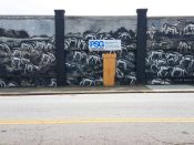 Jaz (Franco Fasoli)<br/>2013 - 2018<br/><span style= "font-size: 6pt">33.73689941851923, -84.38581780940241</span> Street Art Mural formerly in Summerhill Atlanta by Jaz (Franco Fasoli) featuring antelopes