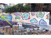 Artist ?<br/>2012 - 2019<br/><span style= "font-size: 6pt">33.80628671209785, -84.36707866780966</span> Street Art Mural formerly in Morningside Atlanta by an unknown artist featuring robots and Rockets