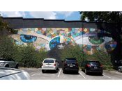 ChorBoogie <br/>2013 - 2019<br/><span style= "font-size: 6pt">33.76676838881154, -84.34847791503574</span> Mural formerly in Little Five Points Atlanta by ChorBoogie featuring two eyes