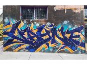 VAYNE<br/>2019 - 2020<br/><span style= "font-size: 6pt">33.76478174889319, -84.35043414491034</span> Graffiti piece formerly in Little Five Points by VAYNE