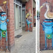 <strong>Artist:</strong> Osgemeos<br>
<strong>Location:</strong> Bülowstraße