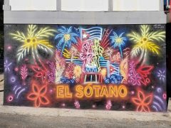 Shie<br/>2025 - <br/><span style= "font-size: 6pt">33.739865428963995, -84.34681730519</span> Street Art Mural in East Atlanta by Shie featuring Puerto Rican flags