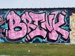 BRINK<br/>2025 - <br/><span style= "font-size: 6pt">33.734865801838154, -84.405248158537</span> Graffiti Piece in Pittsburgh Atlanta by BRINK