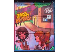 Shadowdancer<br/>2026 - <br/><span style= "font-size: 6pt">33.76554861148318, -84.349252354012</span> Street Art Mural in Little Five Ponts Atlanta by Shadowdancer celebrating 2000 murals in Atlanta featuring two muralists