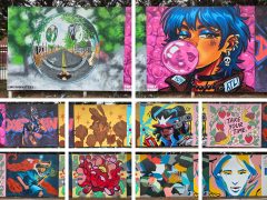 ABV Art Yard Murals - May 2026 (Various Artists)<br/>May 2026 - <br/><span style= "font-size: 6pt">33.74217026232965, -84.34783081333356</span> Street Art Murals in East Atlanta at the ABV Gallery Art Yard by various artists