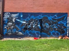 UNOE<br/>2026<br/><span style= "font-size: 6pt">33.75404602994941, -84.37375436311235</span> Graffiti Piece in Sweet Auburn Atlanta by UNOE