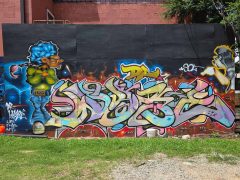 Doktor WYZE<br/>2026 - <br/><span style= "font-size: 6pt">Location</span> Graffiti Piece in Sweet Auburn Atlanta by Doktor WYZE
