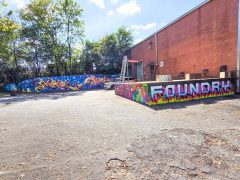 Graffiti Pieces in Pittsburgh Atlanta by VAYNE and CHEAK